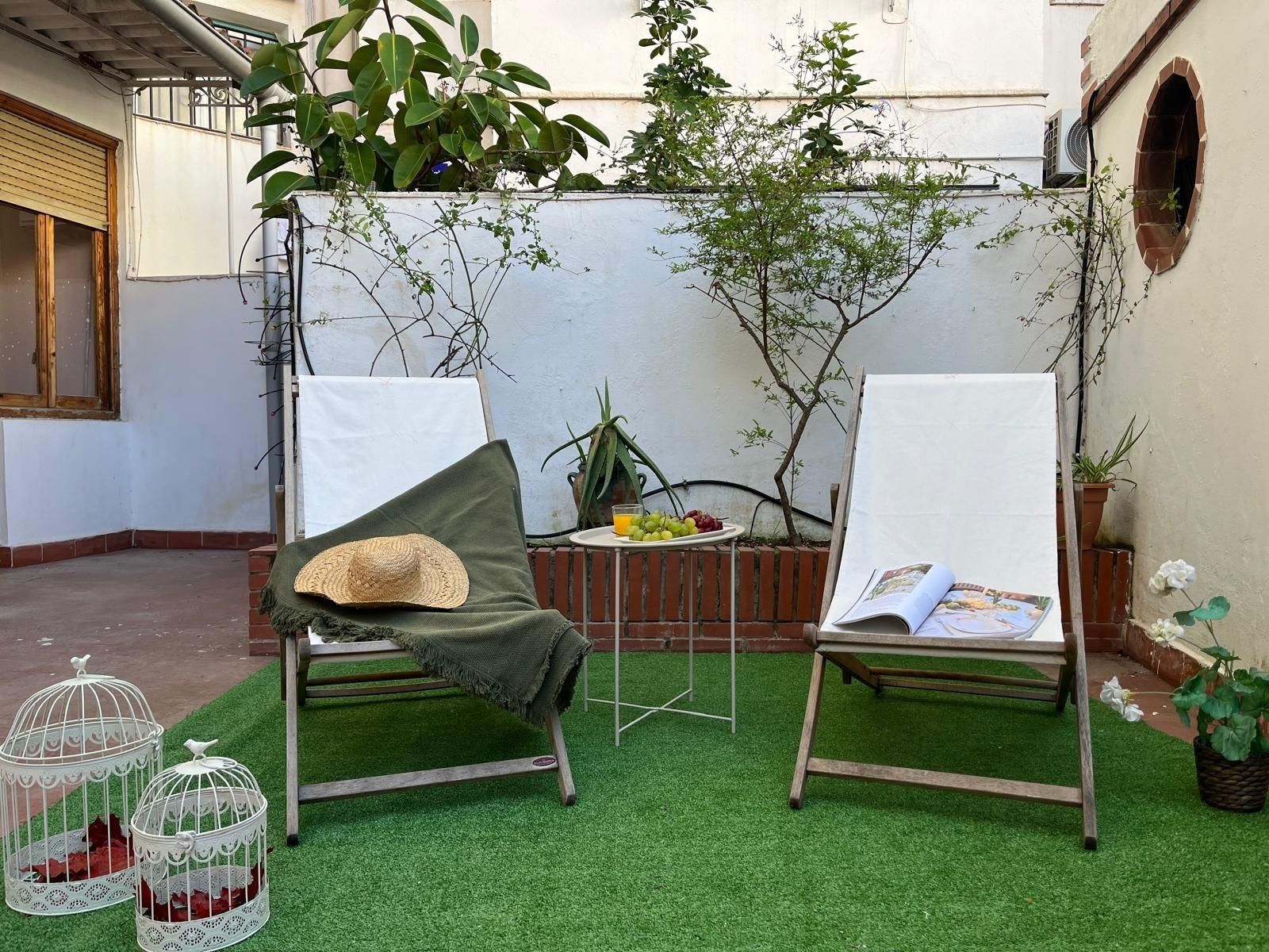 Terrassa de Pis en venda en  Valencia Capital amb Aire condicionat, Jardí privat i Terrassa