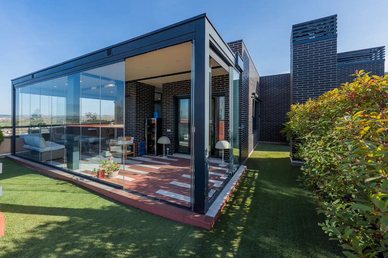 Terrasse von Maisonette zum Verkauf in Fuente del Fresno mit Klimaanlage, Heizung und Abstellraum