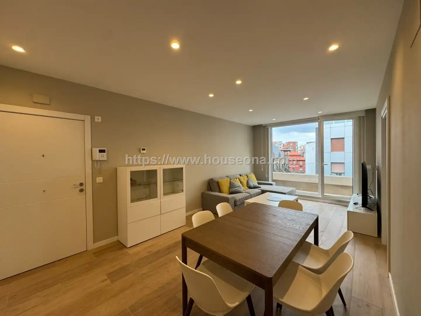 Living room of Attic for sale in Bilbao   with Heating, Terrace and Storage room