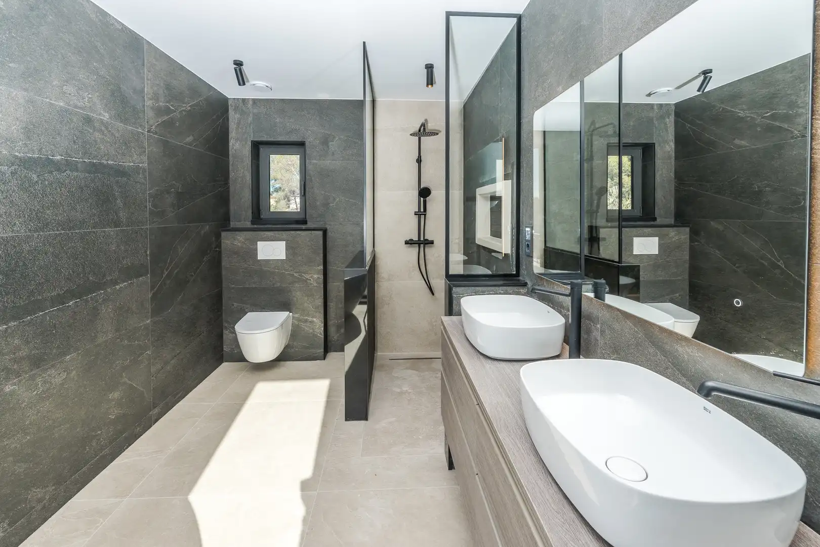 Bathroom of Houses for sale in Jávea / Xàbia  with Air Conditioner, Heating and Private garden