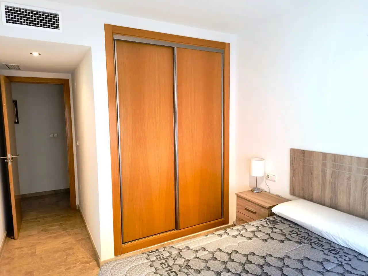 Bedroom of Flat for rent in Murcia  with Air Conditioner, Storage room and Furnished