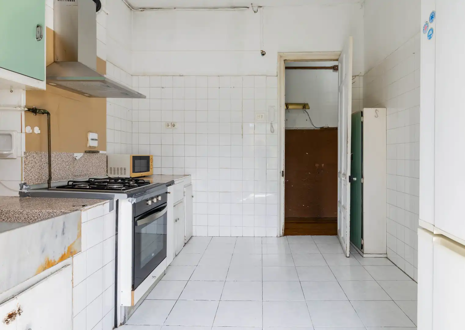 Küche von Wohnung zum Verkauf in Pasaia mit Balkon