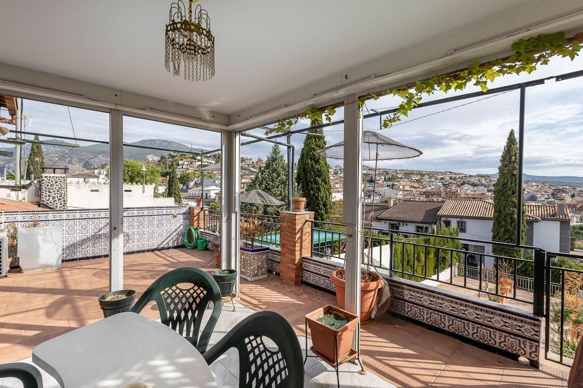 Terraza de Casa o chalet en venta en Monachil con Aire acondicionado, Jardín privado y Terraza