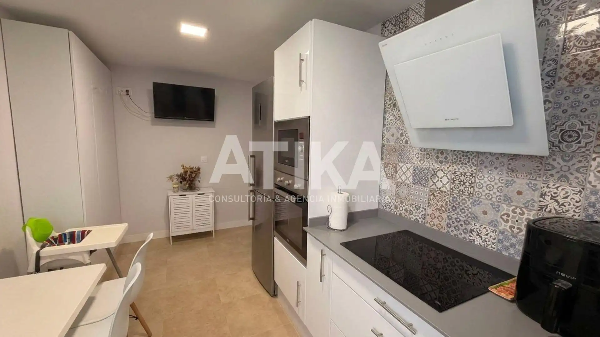 Kitchen of Flat for sale in Ontinyent  with Air Conditioner, Heating and Parquet flooring