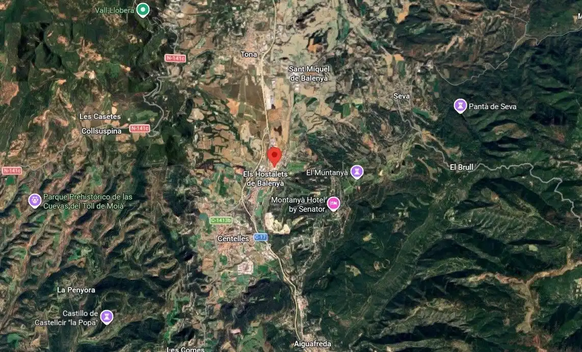 Traster en venda en Balenyà