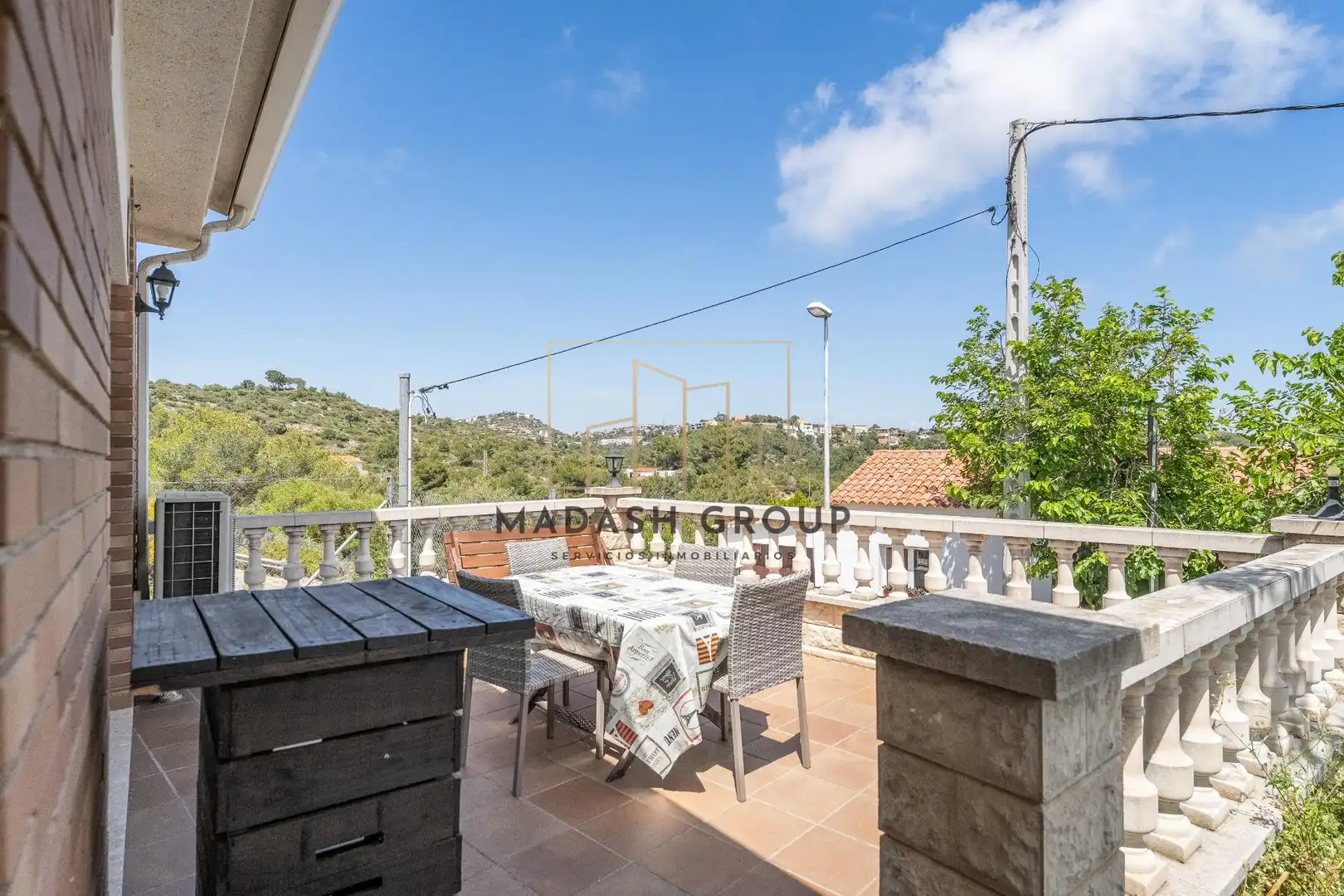 Terrassa de Casa o xalet en venda en Calafell amb Aire condicionat, Calefacció i Jardí privat
