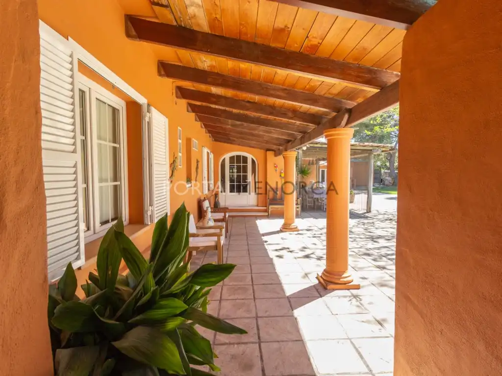 Vista exterior de Finca rústica en venta en Maó - Mahón con Aire acondicionado, Jardín privado y Terraza