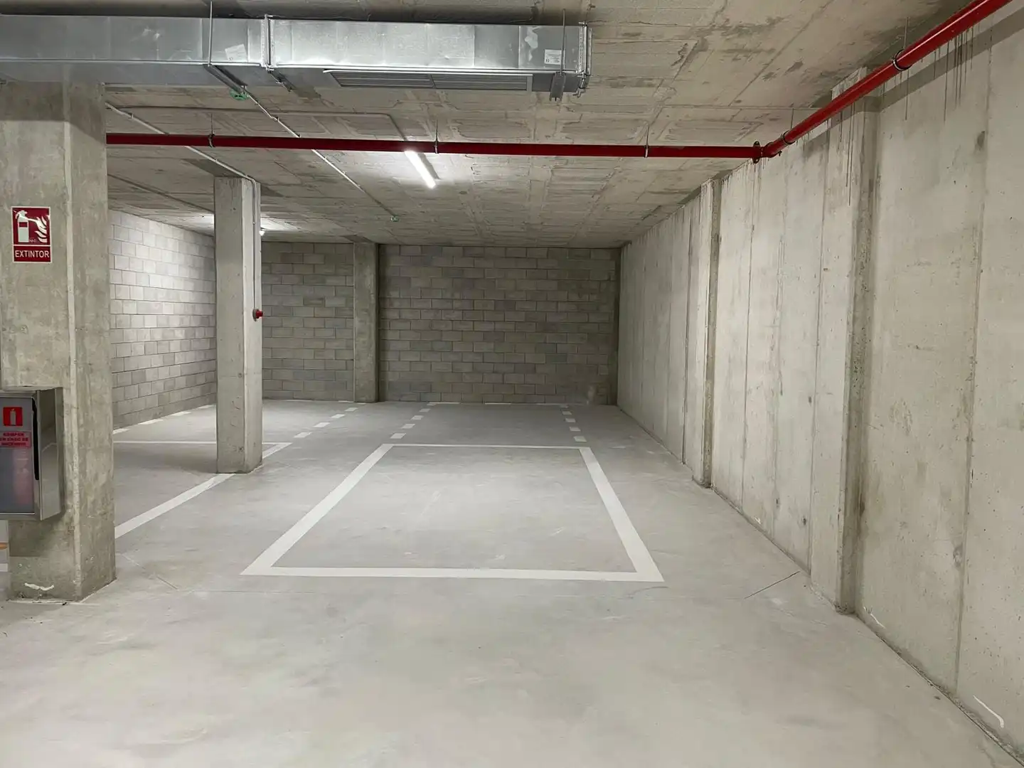 Parking of Flat for sale in Málaga  with Air Conditioner, Heating and Parquet flooring