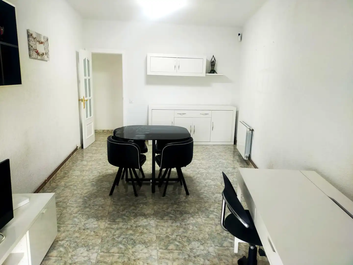 Dining room of Flat for sale in Sabadell  with Air Conditioner, Heating and Furnished