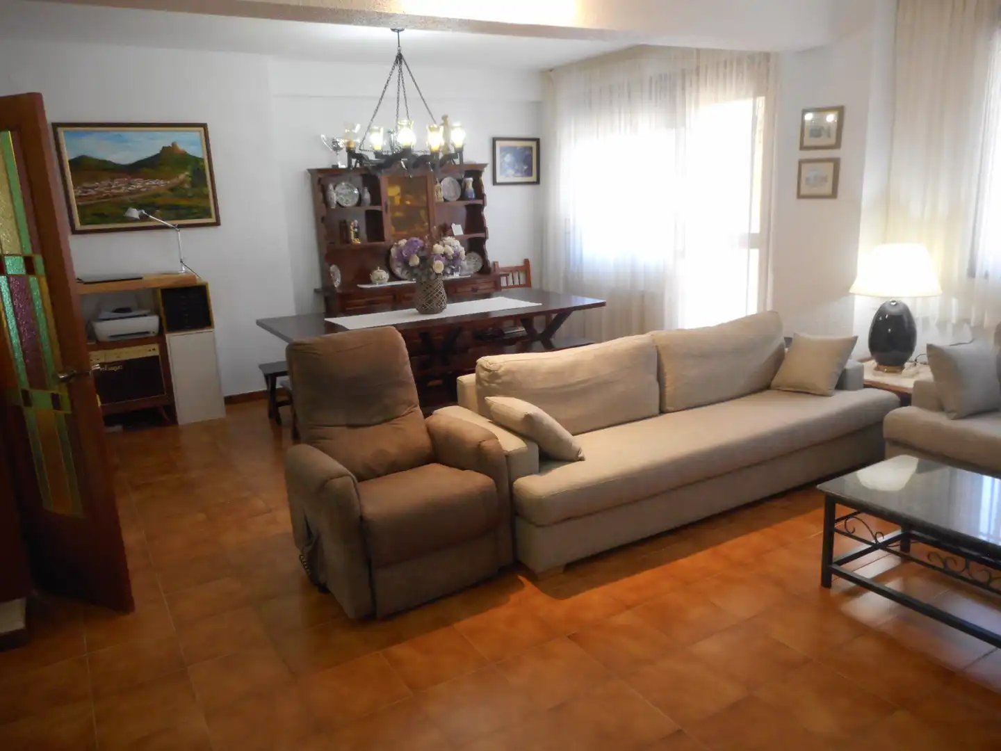 Sala d'estar de Casa o xalet en venda en Olesa de Bonesvalls amb Calefacció, Jardí privat i Terrassa