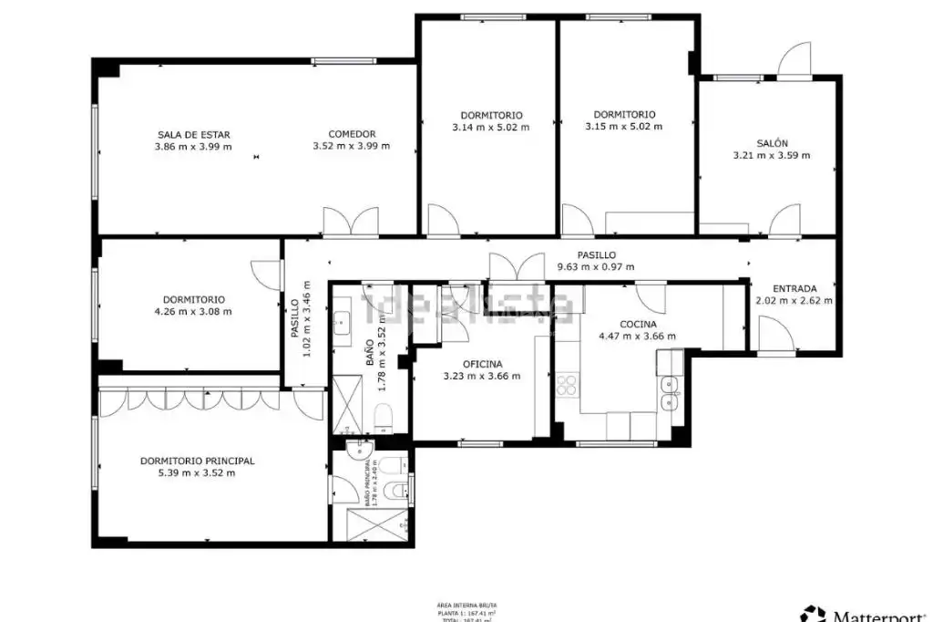Appartement avec ascenseur à vendre à Delicias, imagen 23