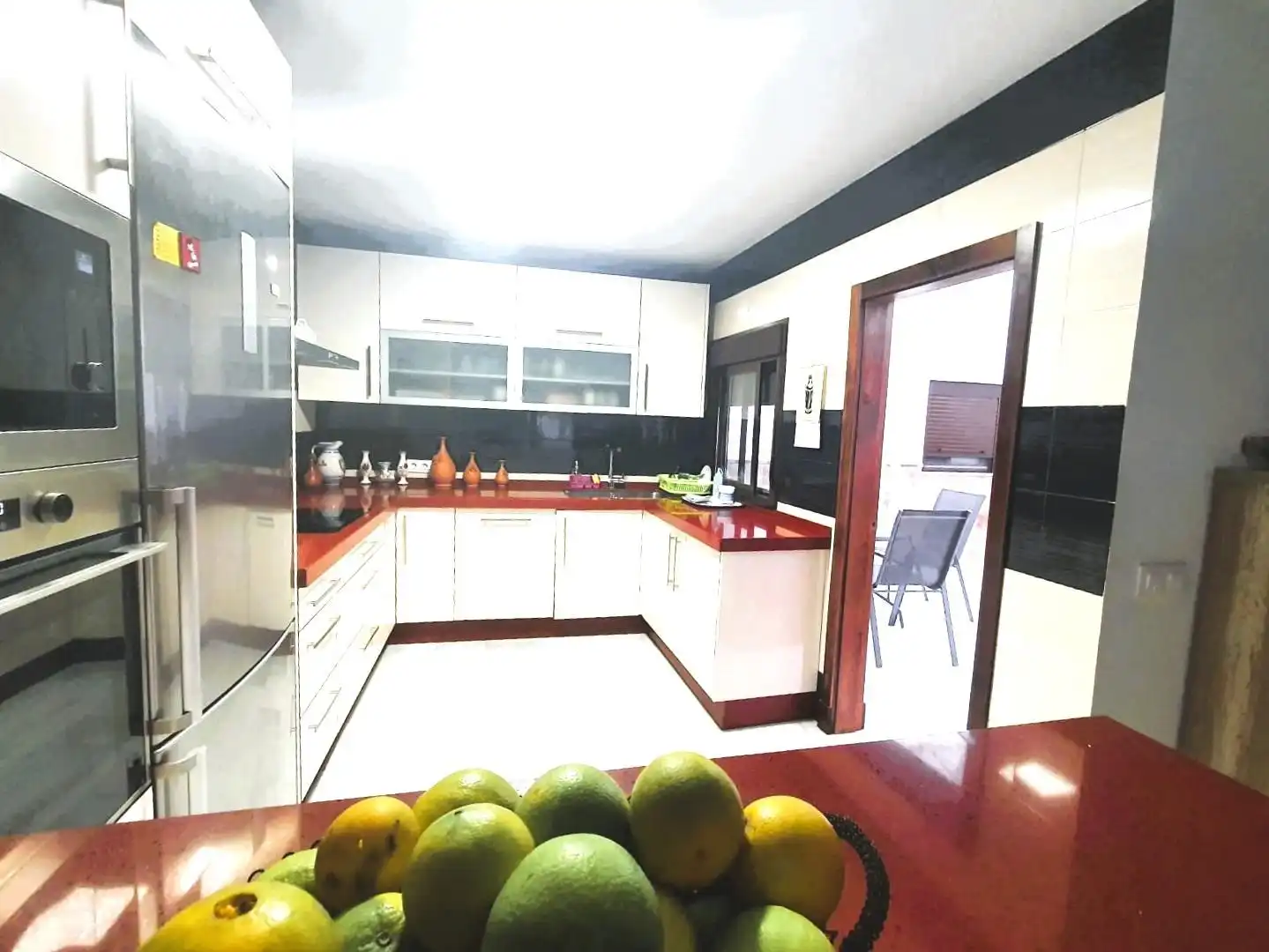 Cocina de Casa o chalet en venta en Jerez de la Frontera con Aire acondicionado, Calefacción y Terraza