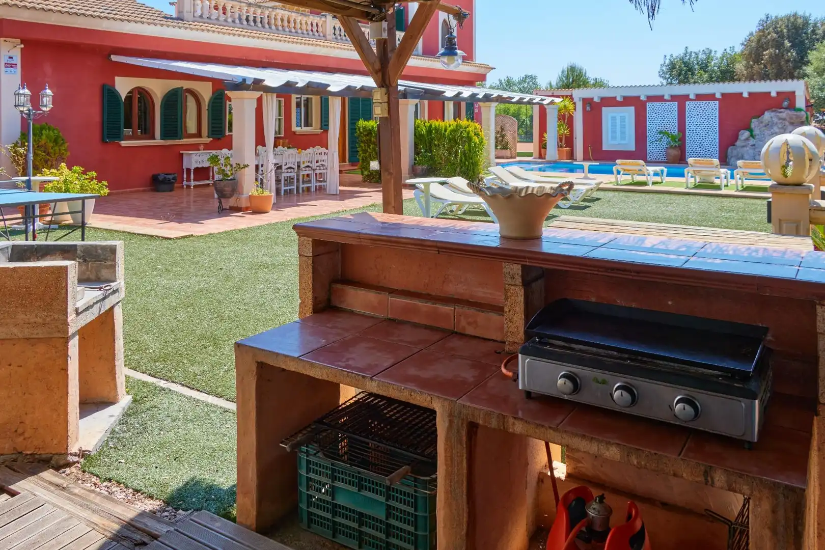 Jardín de Finca rústica en venta en Llucmajor con Aire acondicionado, Jardín privado y Terraza