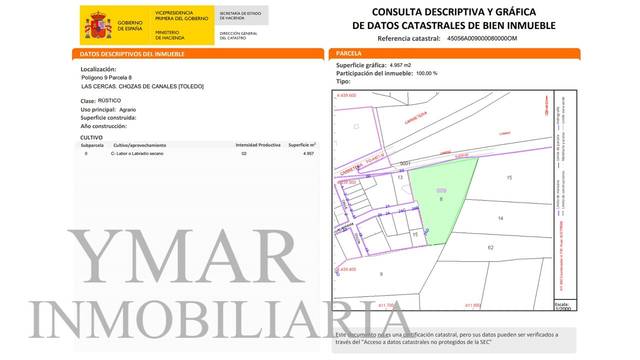 Terreno en Venta en Chozas de Canales