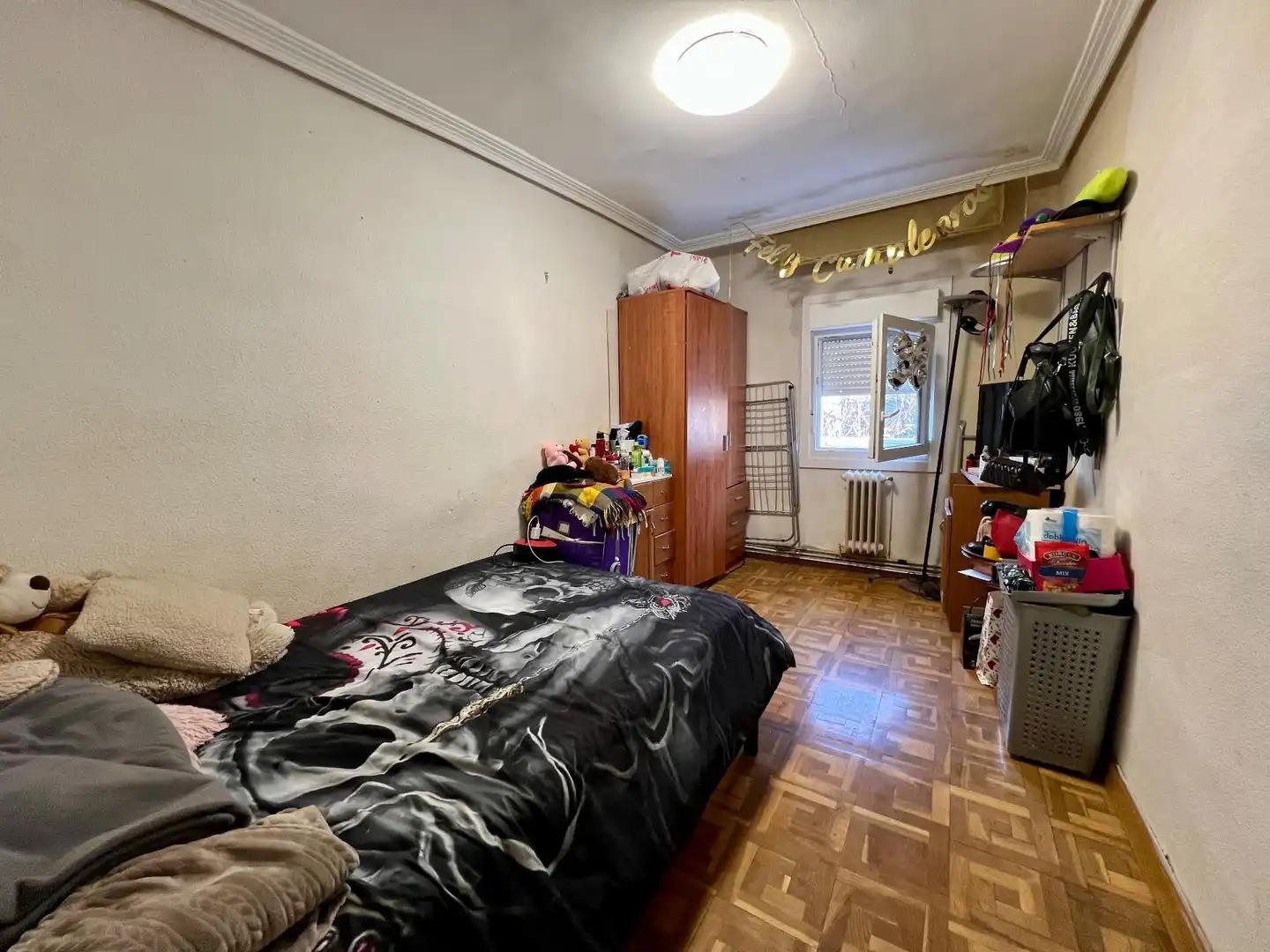 Bedroom of Flat for sale in  Pamplona / Iruña  with Heating