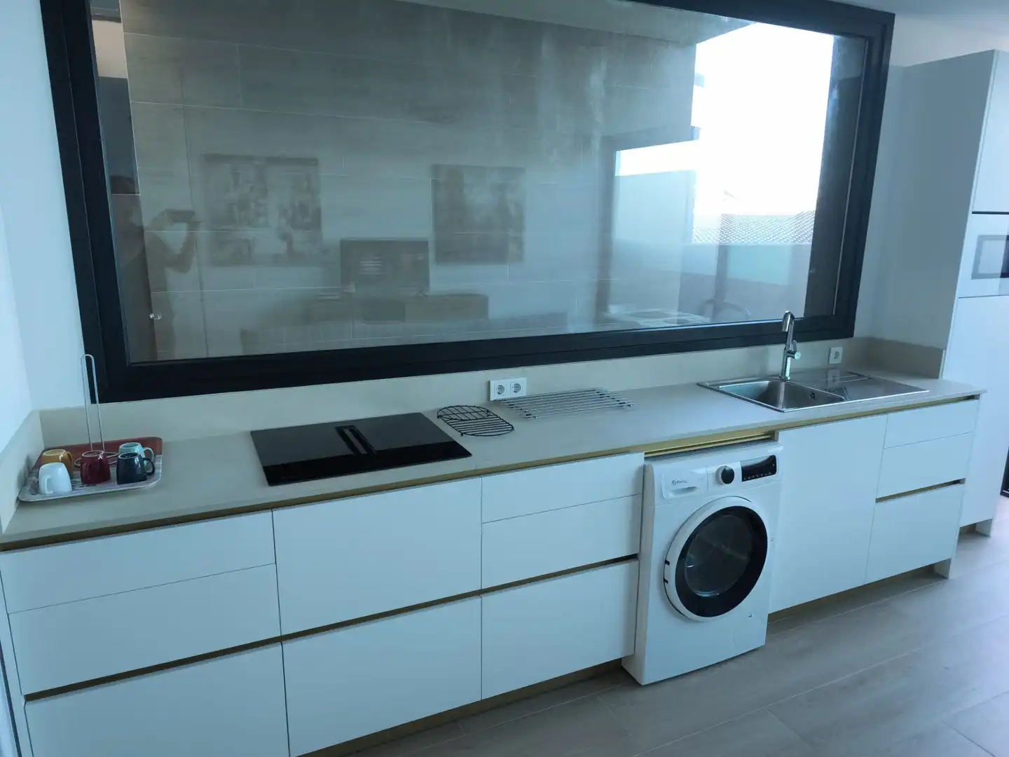 Cocina de Apartamento de alquiler en Santa María de Guía de Gran Canaria con Terraza, Amueblado y Horno