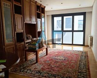 Living room of Flat for sale in Ourense Capital   with Heating, Parquet flooring and Terrace
