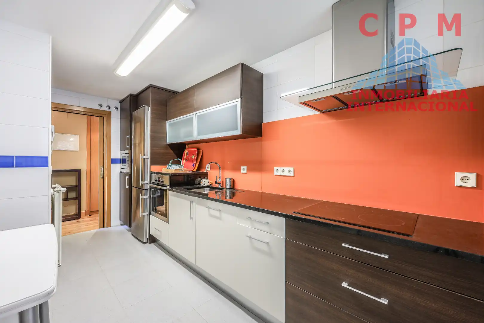 Küche von Wohnung zur Miete in Madrid mit Klimaanlage, Heizung und Parkett