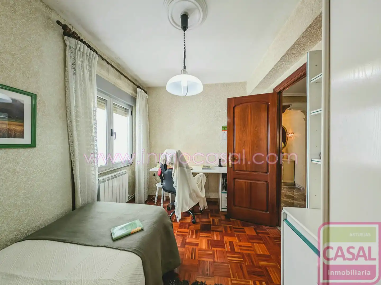 Bedroom of Flat for sale in Mieres (Asturias)  with Heating and Furnished