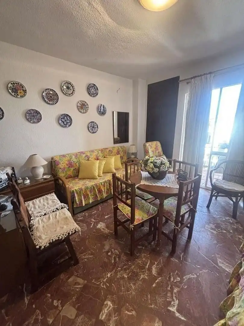 Living room of Study for sale in Benalmádena  with Terrace, Furnished and Balcony