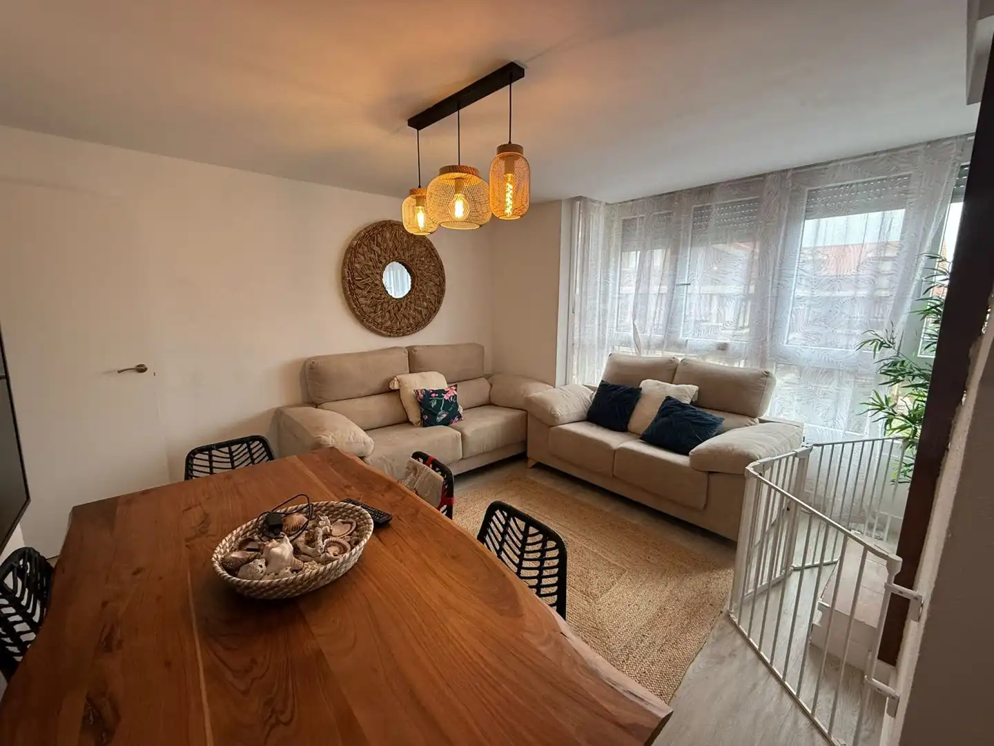Living room of Duplexes for sale in Noja  with Heating, Parquet flooring and Terrace