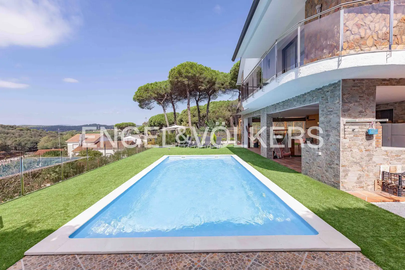 Piscina de Casa o chalet de alquiler en Llinars del Vallès con Aire acondicionado, Calefacción y Jardín privado