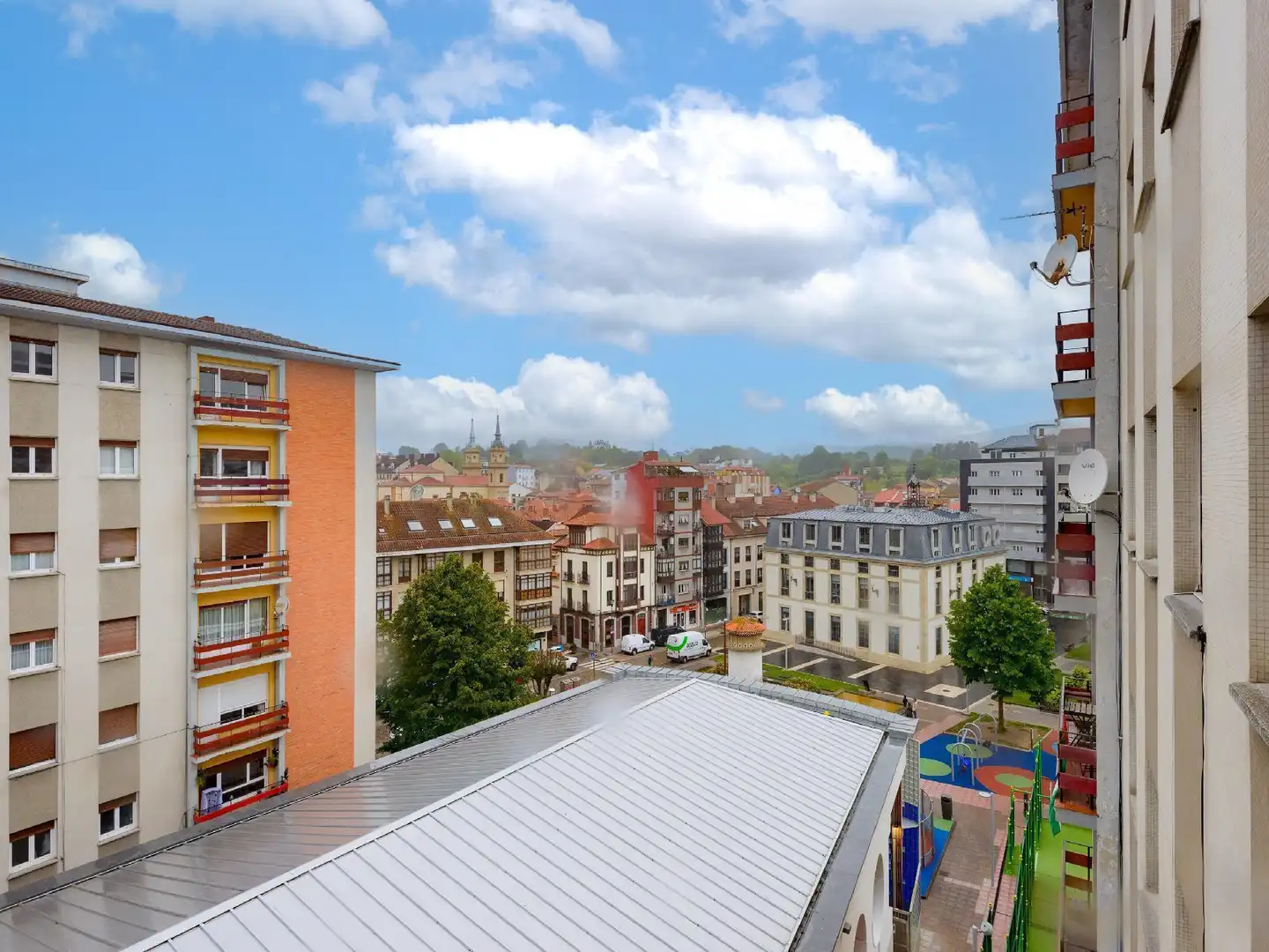 Vista exterior de Piso en venta en Siero con Terraza