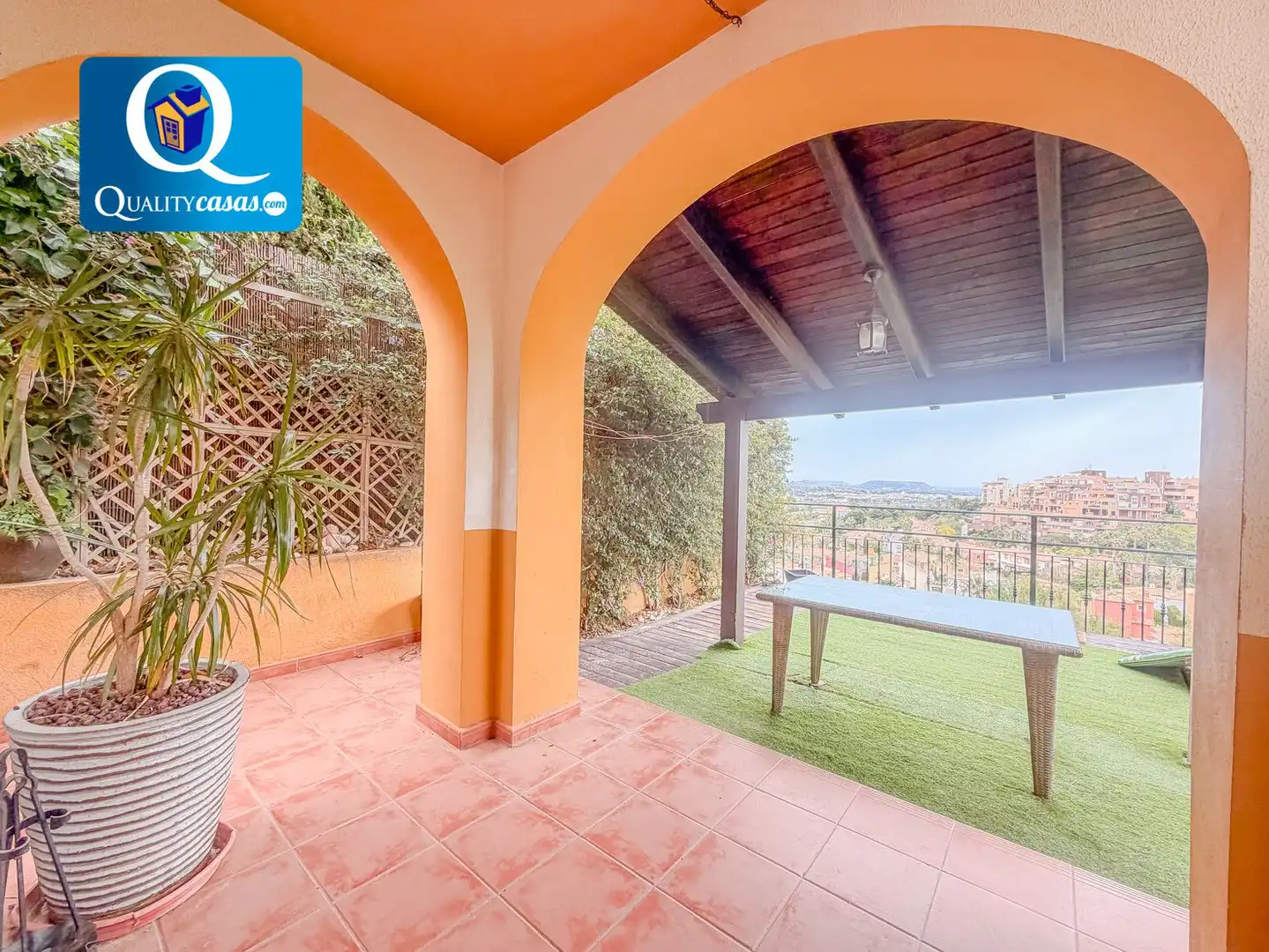 Terraza de Casa adosada en venta en Mutxamel con Aire acondicionado, Terraza y Piscina comunitaria