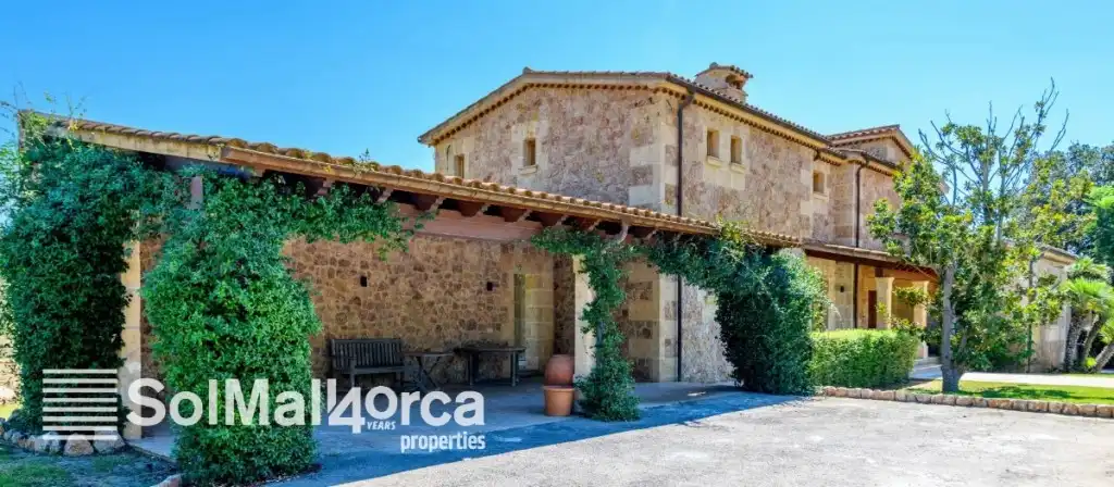 Exterior view of Country homes for sale in Pollença  with Air Conditioner, Heating and Private garden
