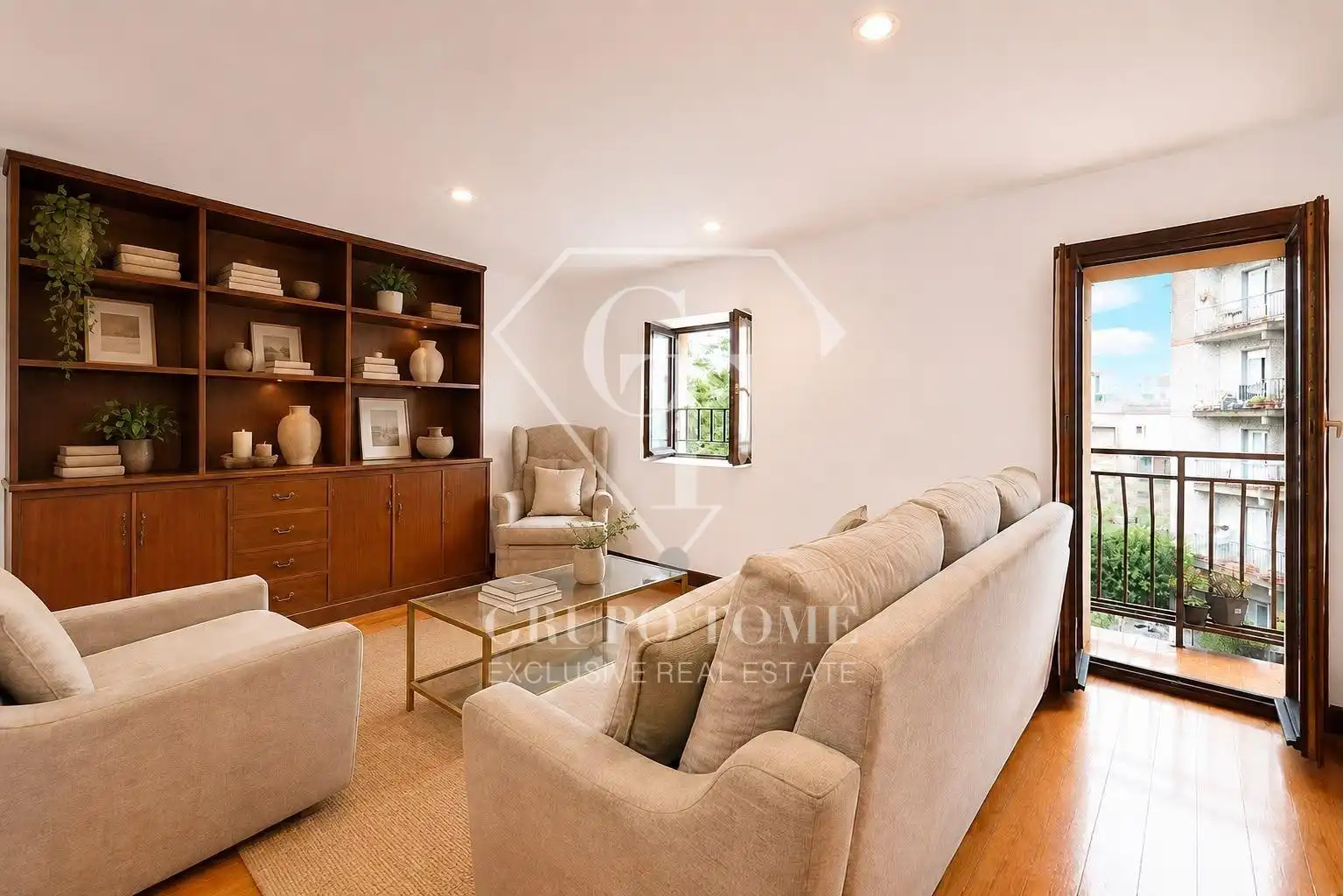 Living room of Flat for sale in Hernani  with Heating, Storage room and Furnished