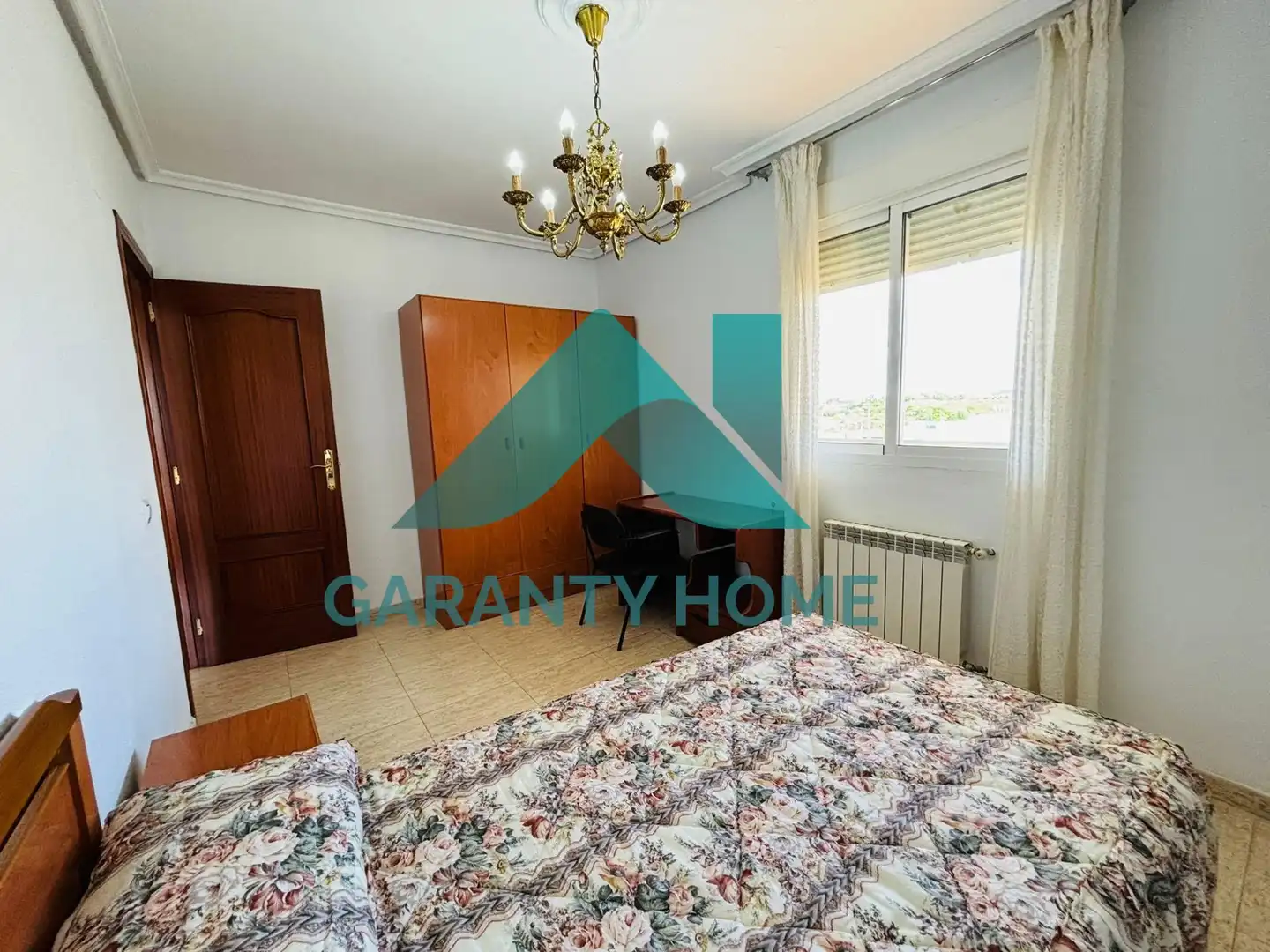Bedroom of Flat for rent in Cáceres  with Air Conditioner, Heating and Terrace