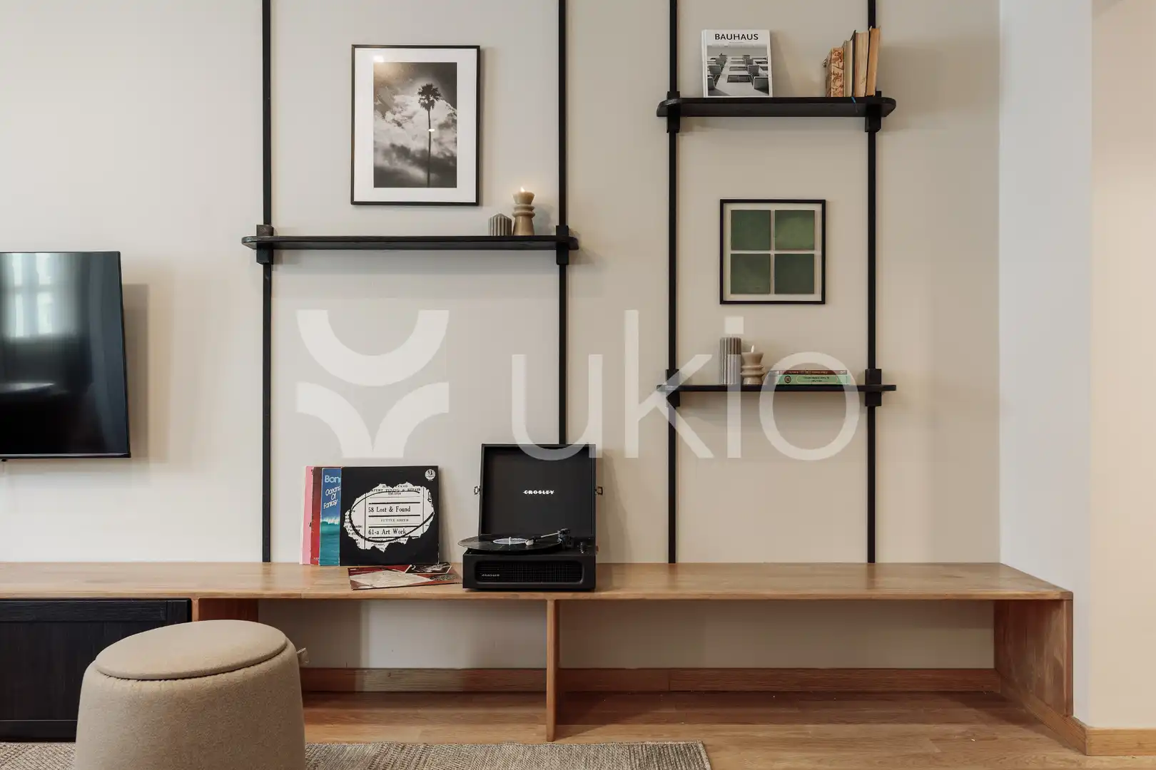 Living room of Apartments for rent in Barcelona  with Heating, Furnished and Oven