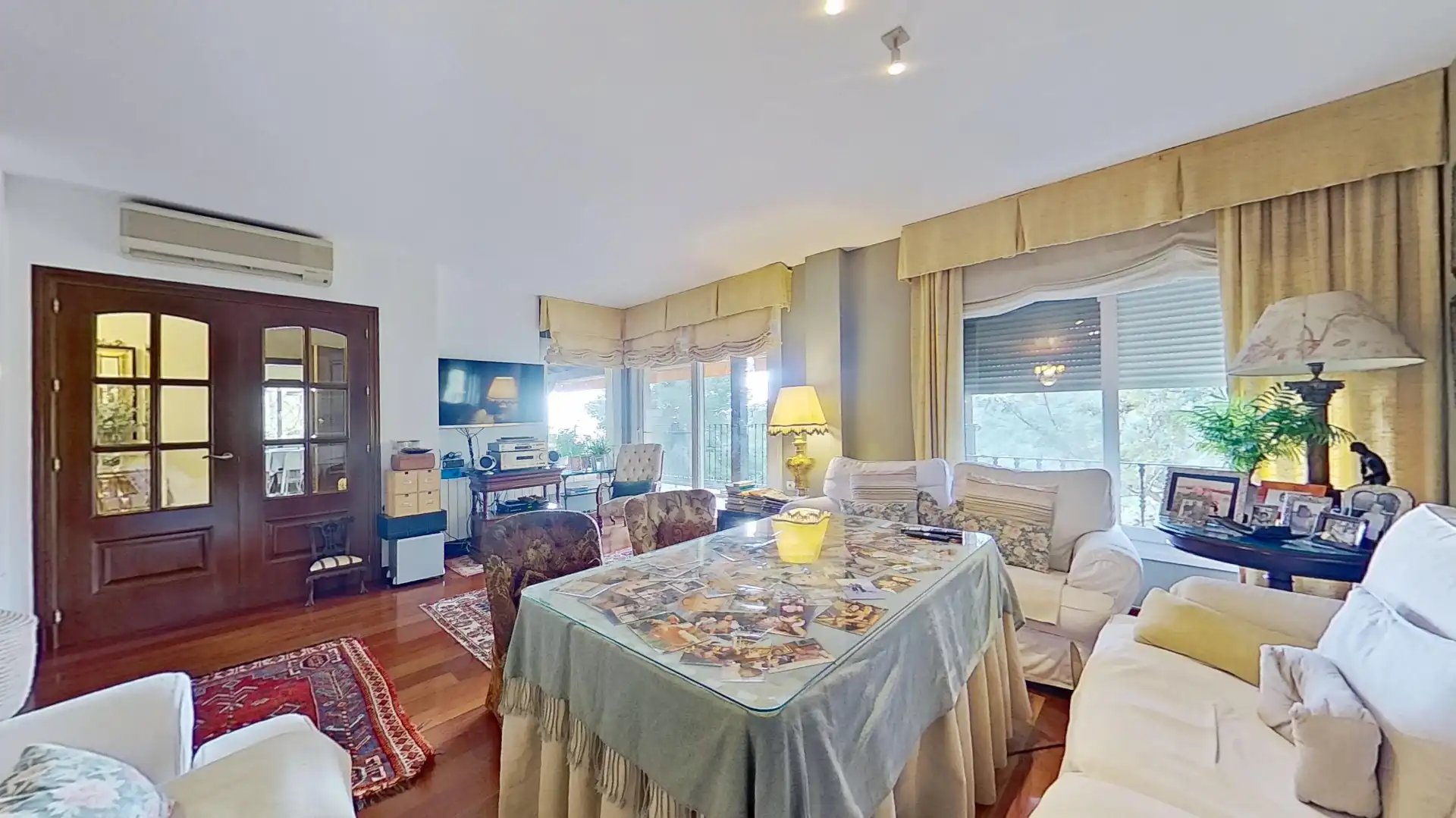 Sala de estar de Casa o chalet en venta en Málaga con Jardín privado, Terraza y Piscina