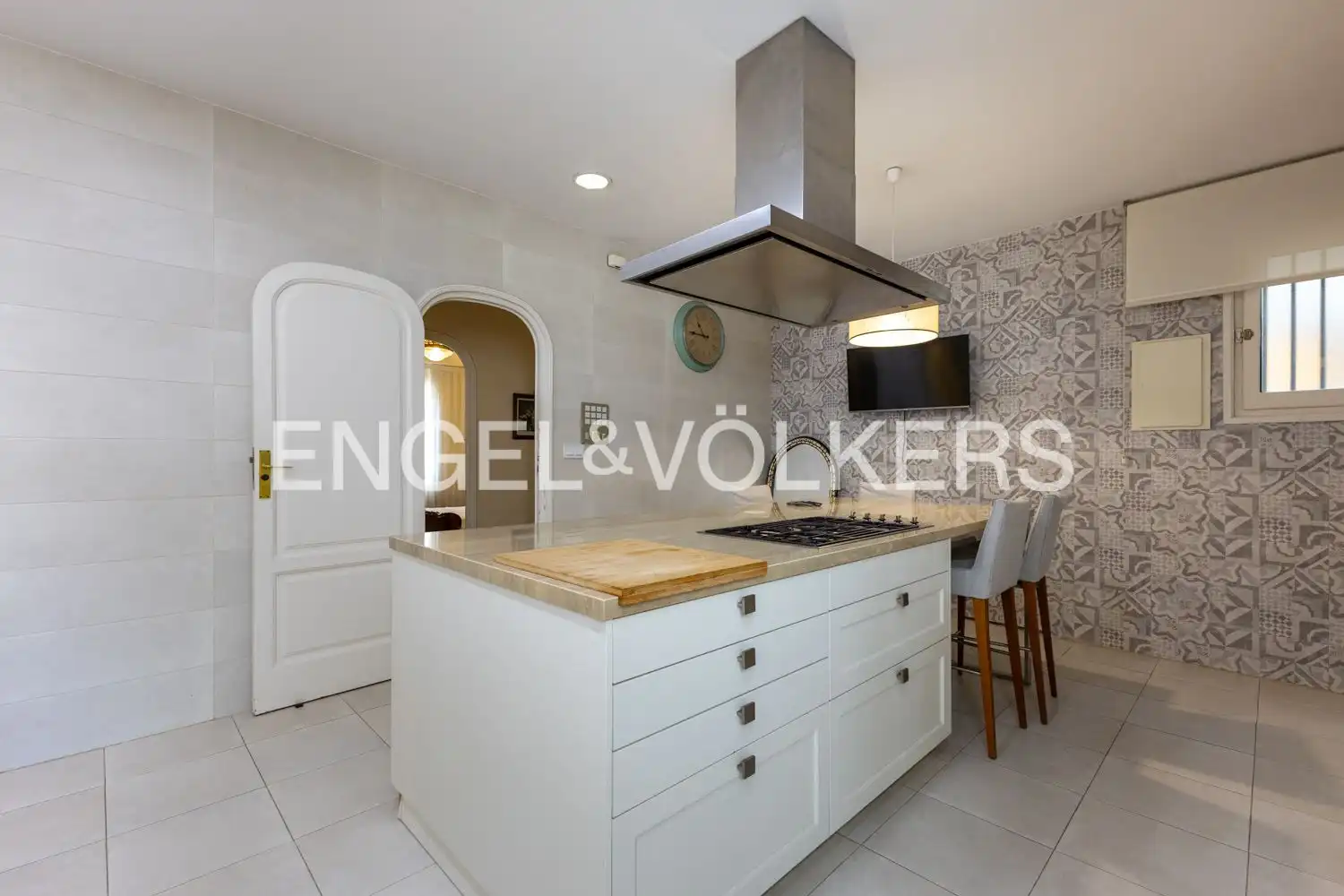 Küche von Wohnung zur Miete in Valencia mit Heizung