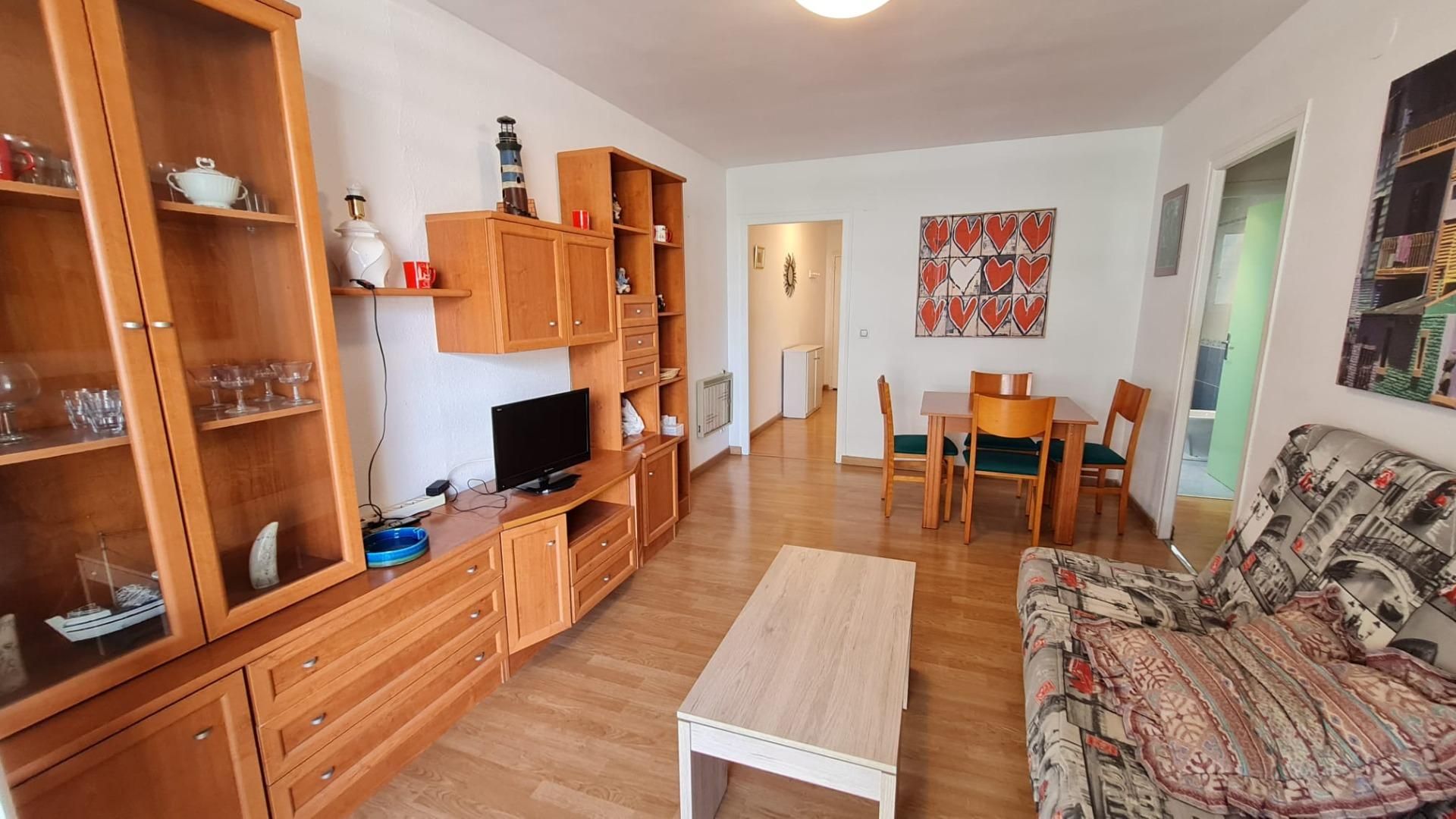 Sala d'estar de Pis en venda en Salou amb Calefacció, Jardí privat i Parquet