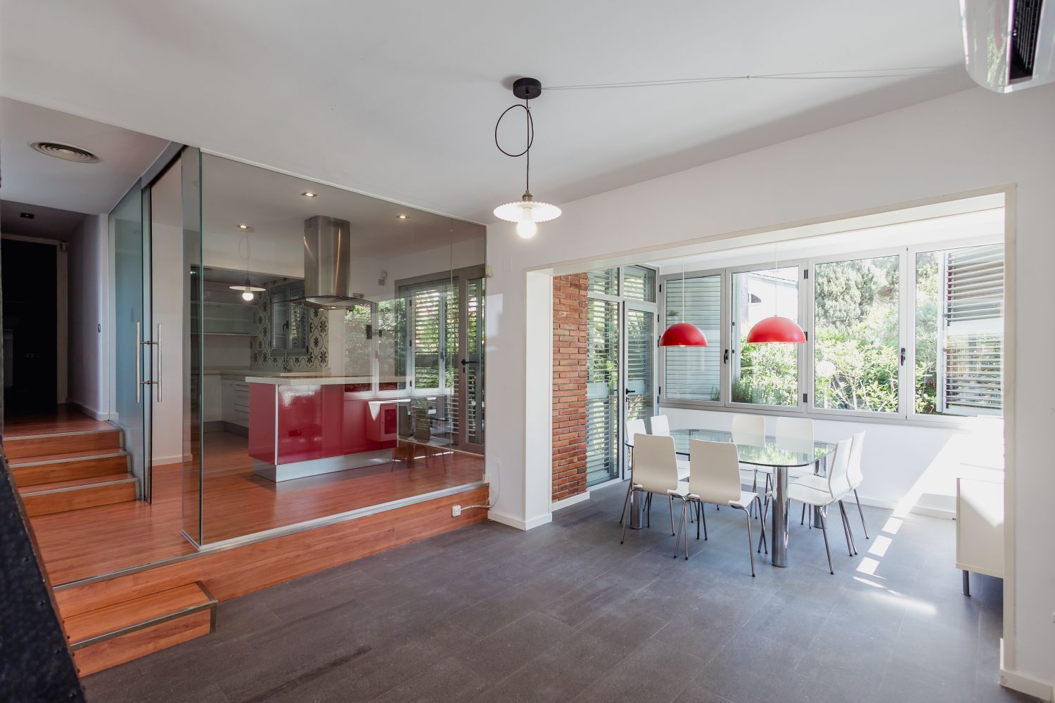 Dining room of House or chalet for sale in Sant Boi de Llobregat  with Air Conditioner, Heating and Private garden