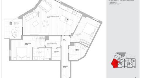 Foto 5 de Piso en venta en Del Nord, Centre, Torredembarra