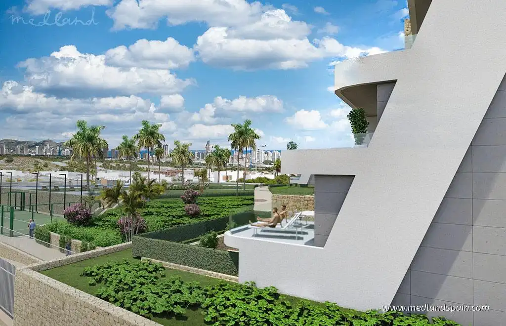 Apartamento con piscina en venta en Balcón de Finestrat - Terra Marina, imagen 8