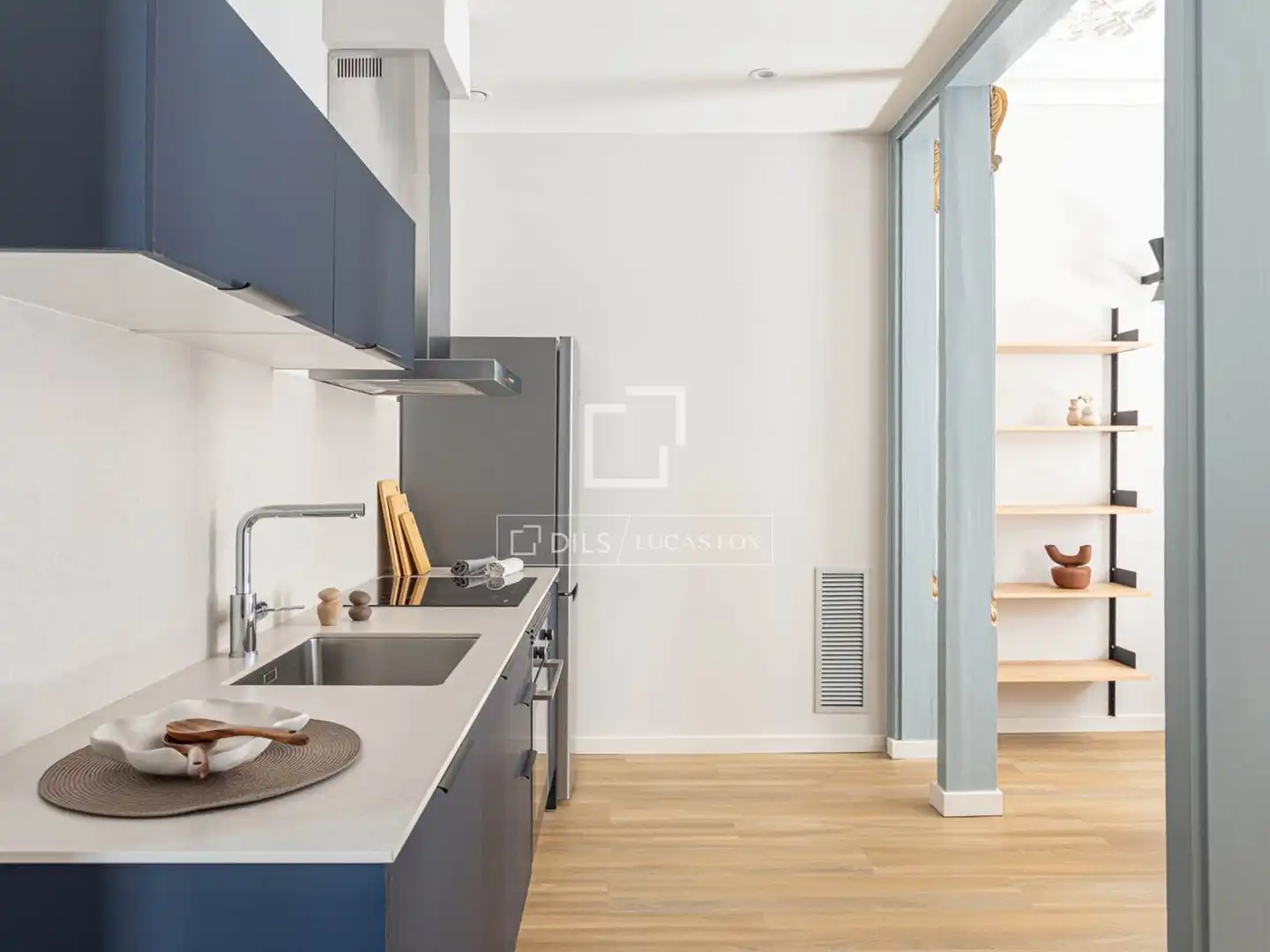 Cocina de Piso en venta en Barcelona con Aire acondicionado, Calefacción y Parquet