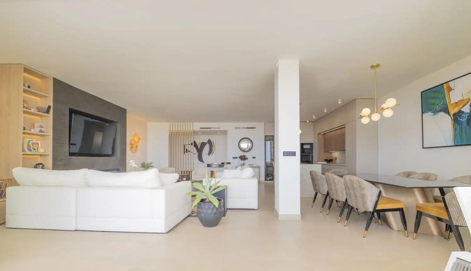 Sala d'estar de Dúplex en venda en Benalmádena amb Aire condicionat, Calefacció i Terrassa