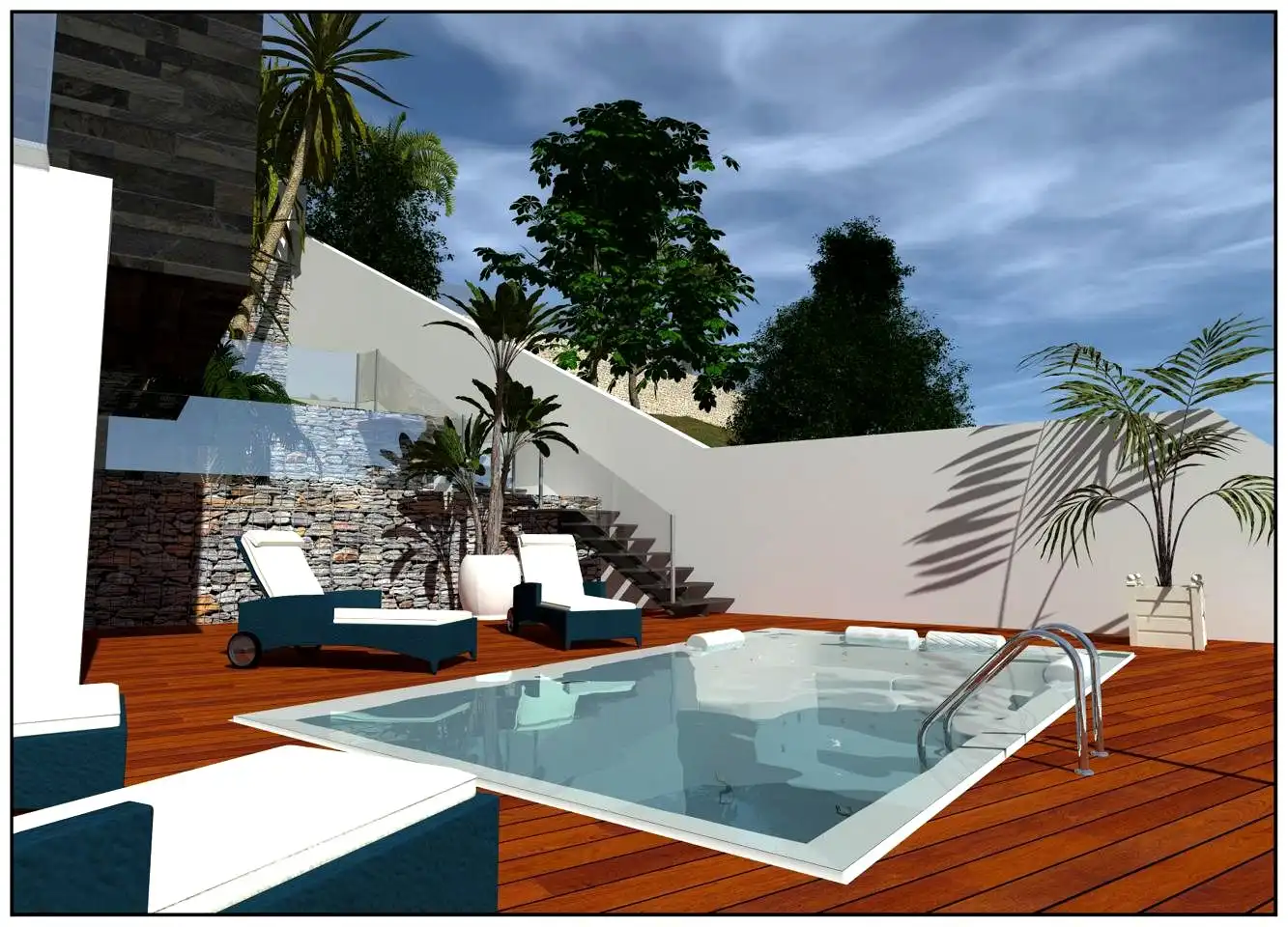 Piscina de Casa o chalet en venta en Málaga con Aire acondicionado, Jardín privado y Terraza