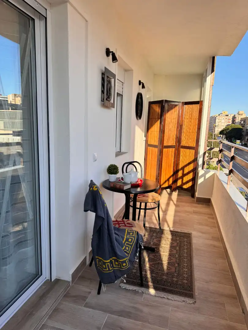 Balcony of Flat for sale in Málaga  with Air Conditioner, Terrace and Furnished