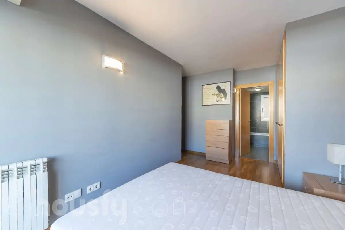 Bedroom of Flat for rent in Mataró  with Air Conditioner, Heating and Parquet flooring
