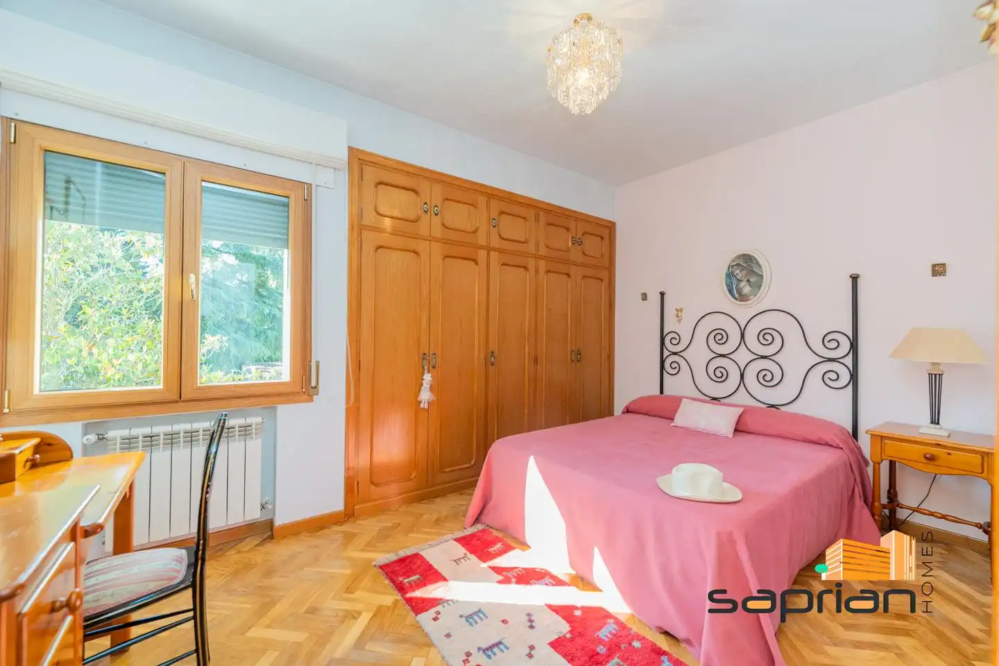 Bedroom of Houses for sale in Las Rozas de Madrid  with Private garden, Terrace and Storage room