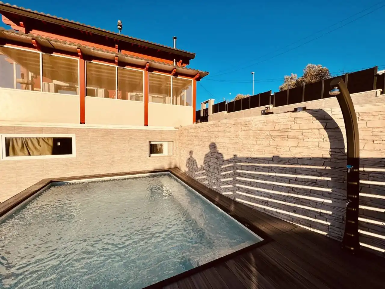 Piscina de Casa o chalet en venta en Caldes de Montbui con Calefacción, Jardín privado y Parquet