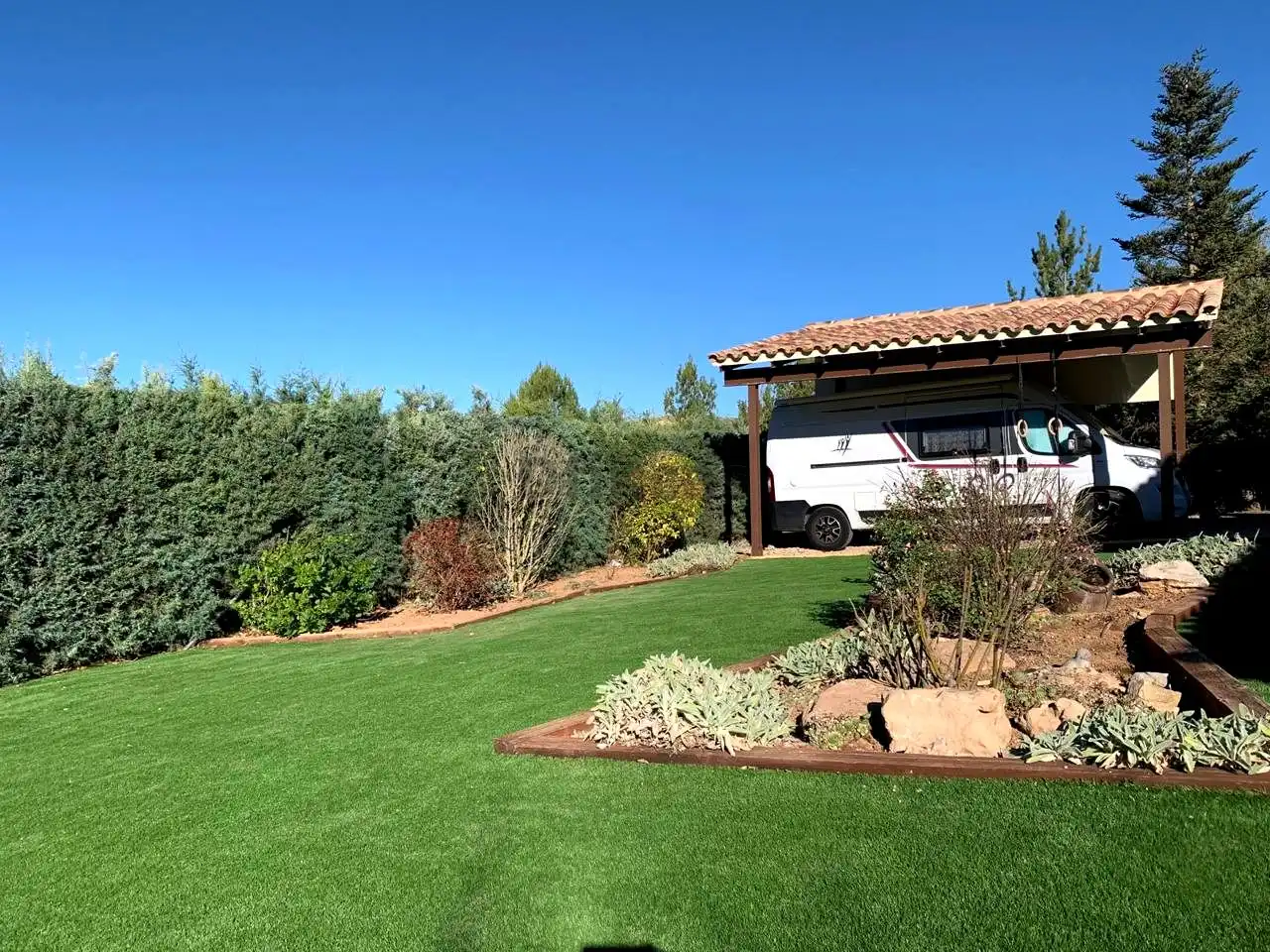 Jardí de Casa o xalet en venda en Teruel amb Aire condicionat, Calefacció i Jardí privat