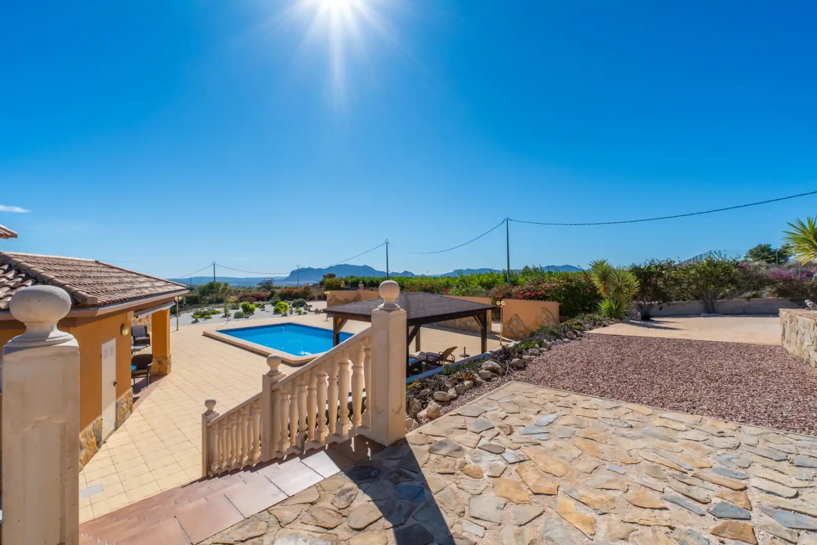 Vista exterior de Casa o xalet en venda en Albatera amb Aire condicionat, Calefacció i Jardí privat