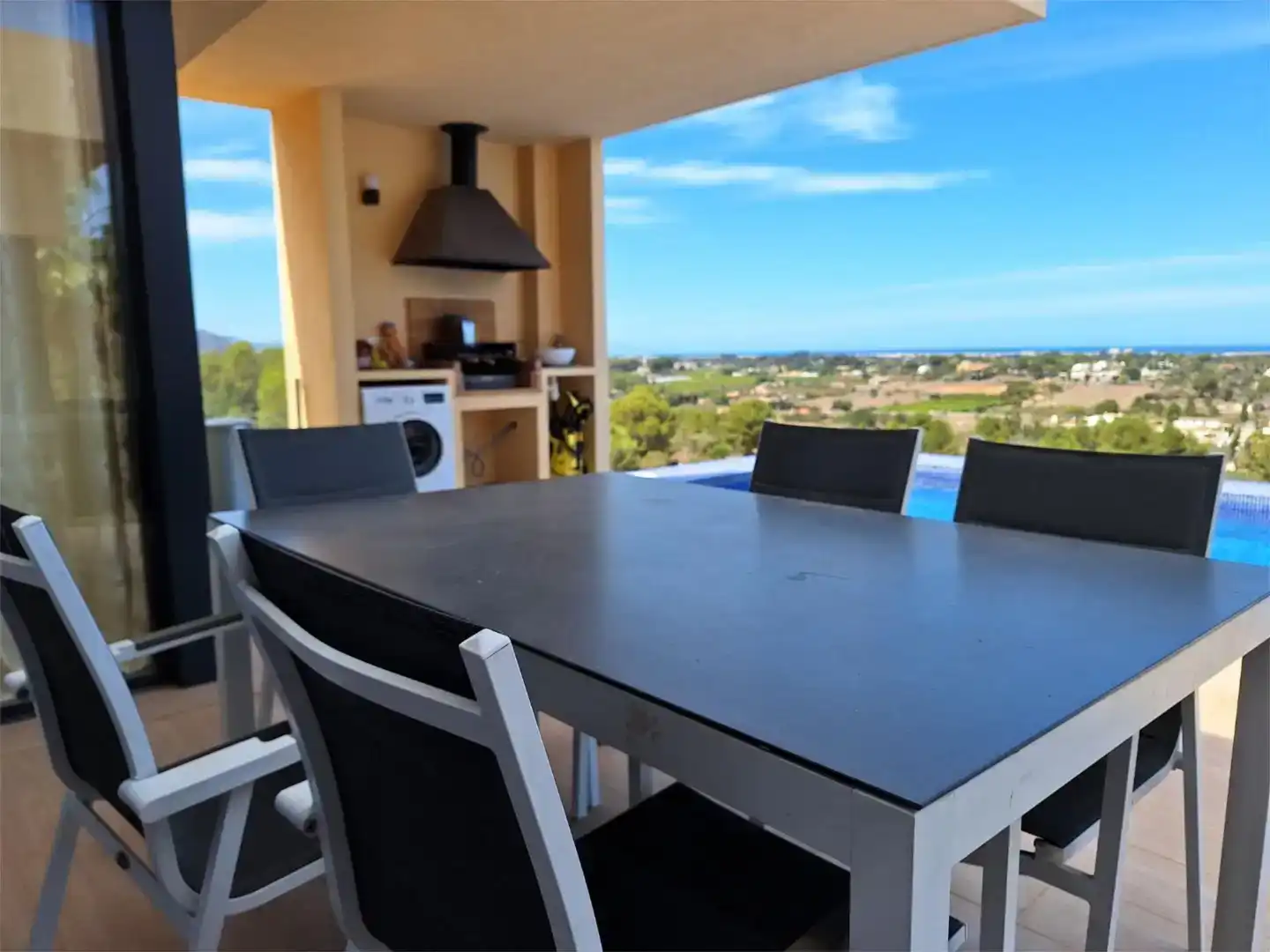 Terraza de Casa o chalet en venta en Dénia con Aire acondicionado y Piscina