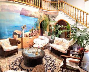 Sala d'estar de Casa o xalet en venda en Rafelguaraf amb Aire condicionat, Terrassa i Piscina