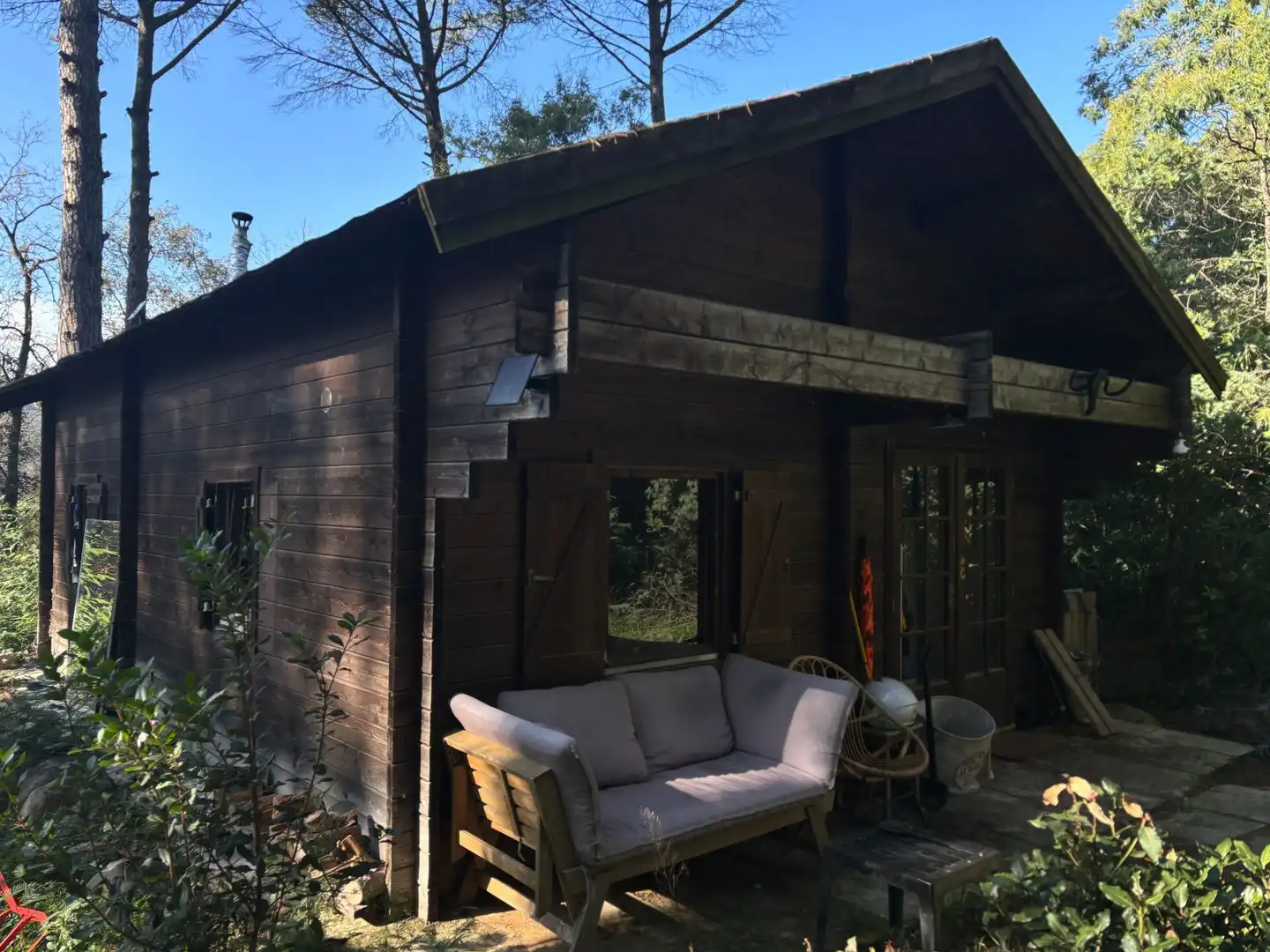 Terraza de Finca rústica en venta en La Pera con Jardín privado, Trastero y Piscina